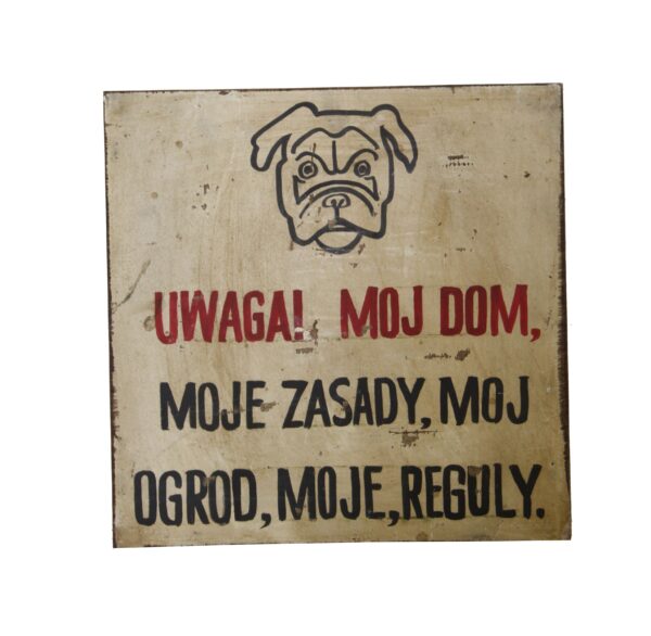 PANEL DEKORACYJNY NA ŚCIANĘ UWAGA