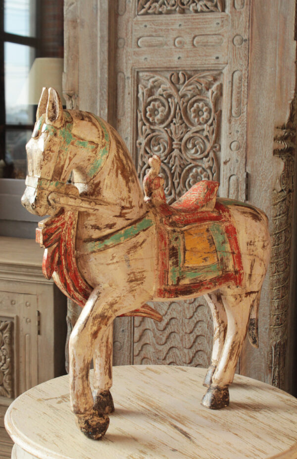 FIGURA-KOŃ-DREWNIANY-60-CM